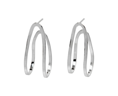 Small Superb Curve Earrings