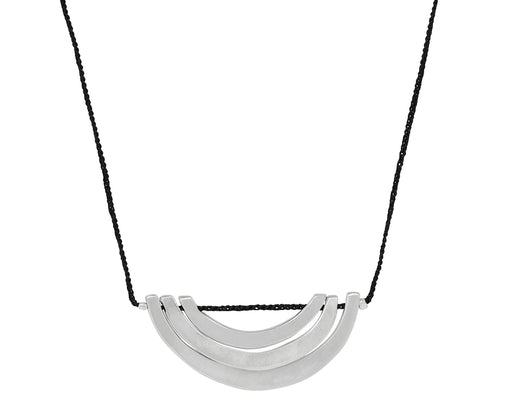 Silver Crocus Necklace
