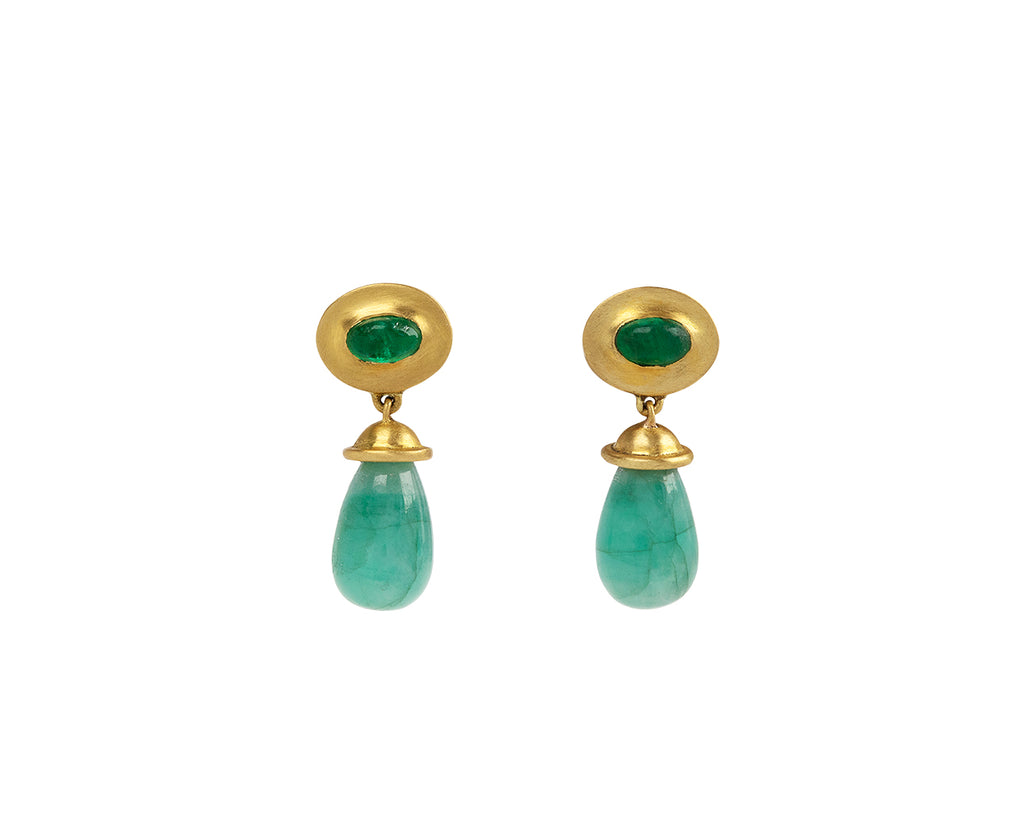 Emerald Alabastra Dangle Earring