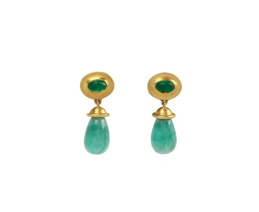 Emerald Alabastra Dangle Earring