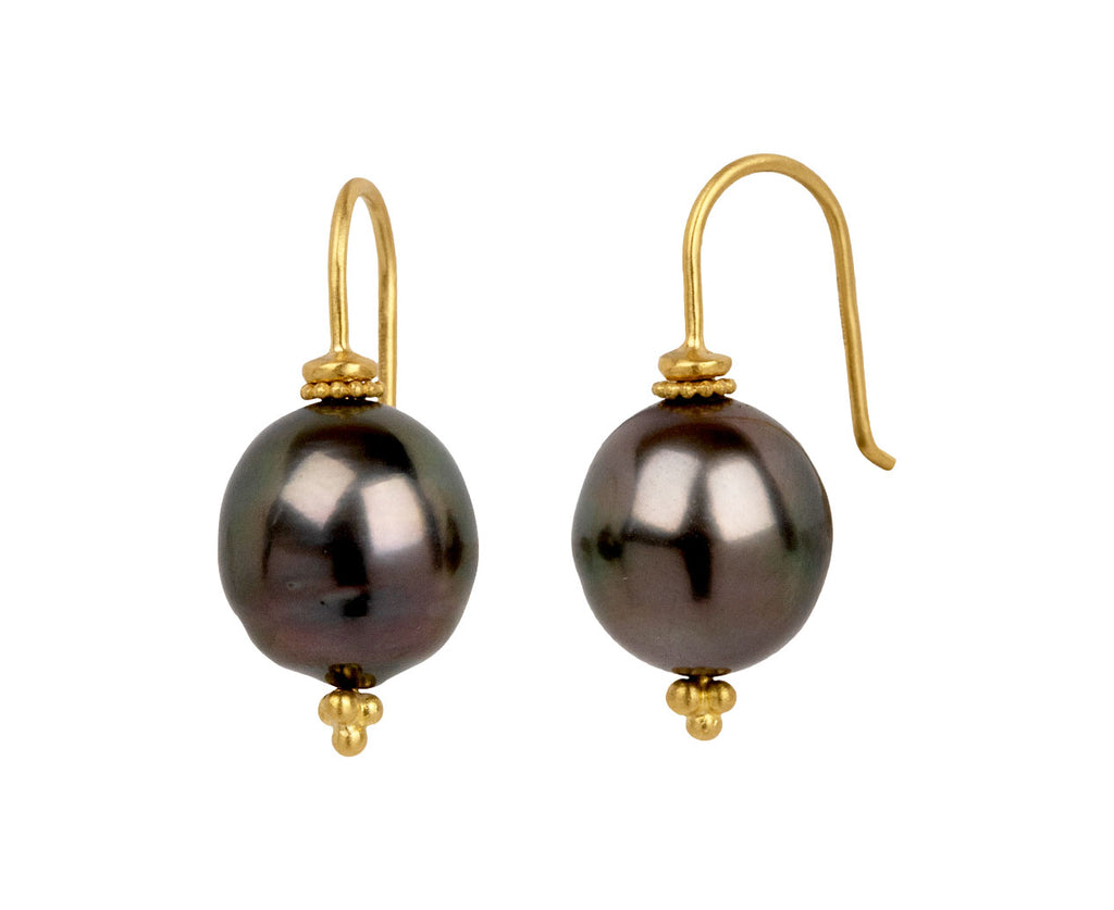 Tahitian Pearl Baby Linea Earrings