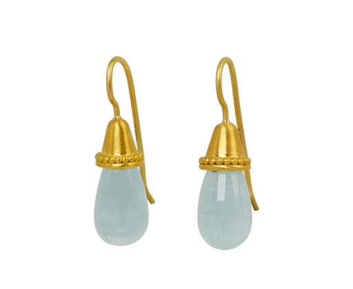 Aquamarine Pileus Earrings