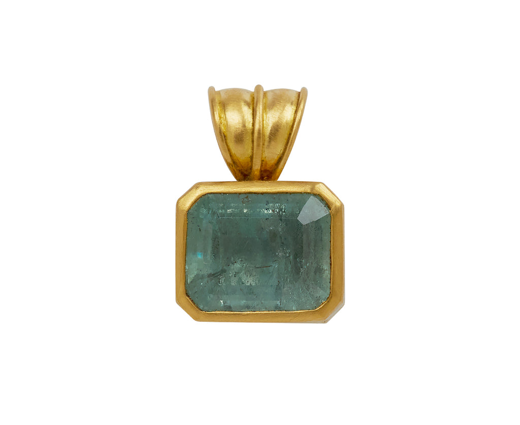 Prounis Baby Green Beryl Block Pendant ONLY