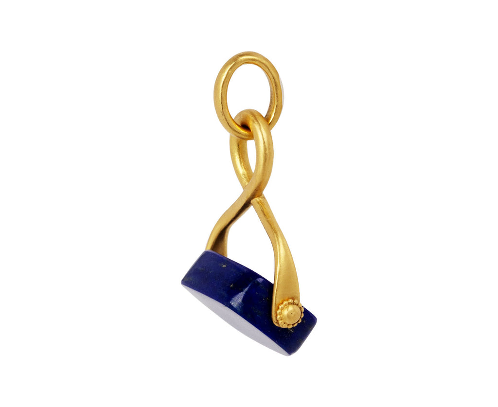 Prounis Lapis Intaglio Unda Spin Pendant Charm ONLY Spin
