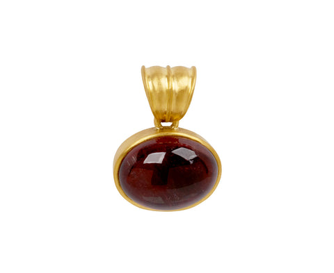 Medium Oval Pink Tourmaline Pendant ONLY