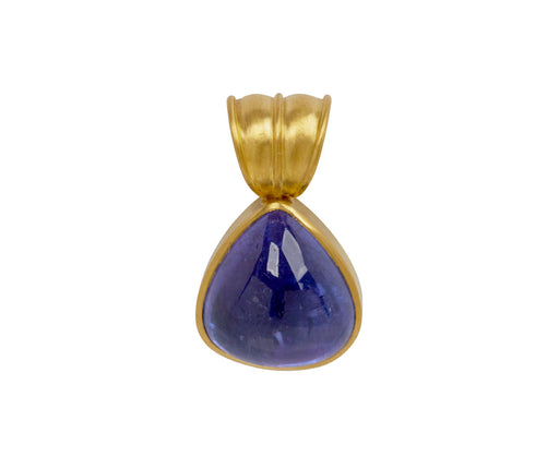 Small Tanzanite Fan Pendant ONLY