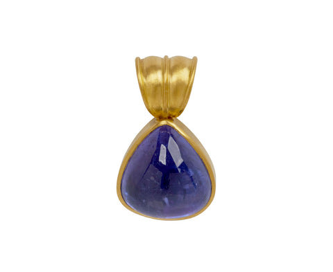 Small Tanzanite Fan Pendant ONLY