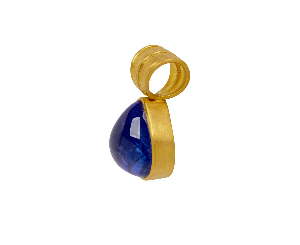 Small Tanzanite Fan Pendant ONLY