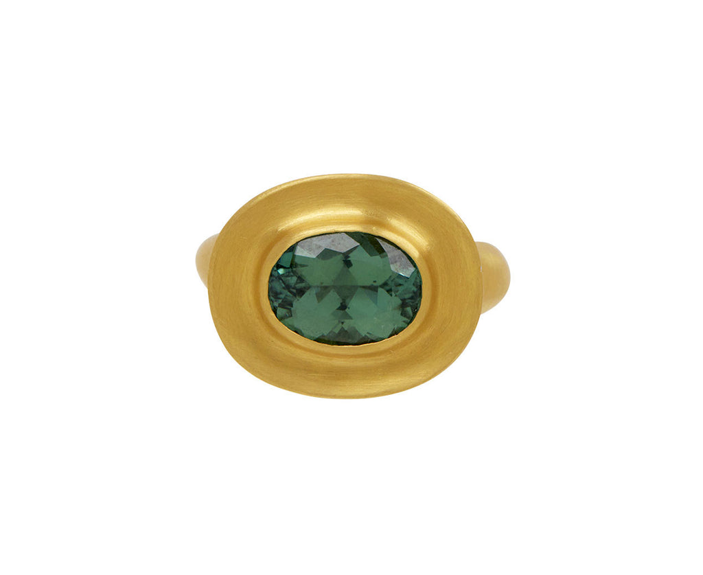 Green Tourmaline Masona Ring