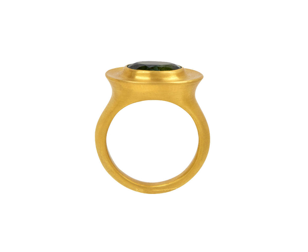 Green Tourmaline Masona Ring