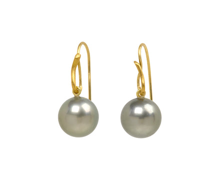 Rosanne Pugliese Tahitian Pearl Drop Earrings