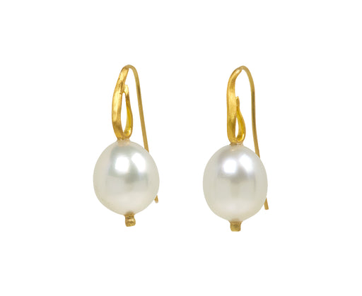 Rosanne Pugliese South Sea Pearl Drop Earrings
