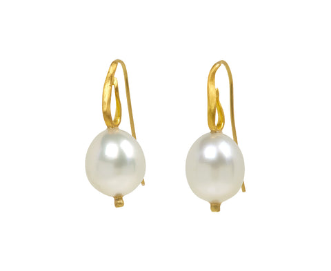 Rosanne Pugliese South Sea Pearl Drop Earrings