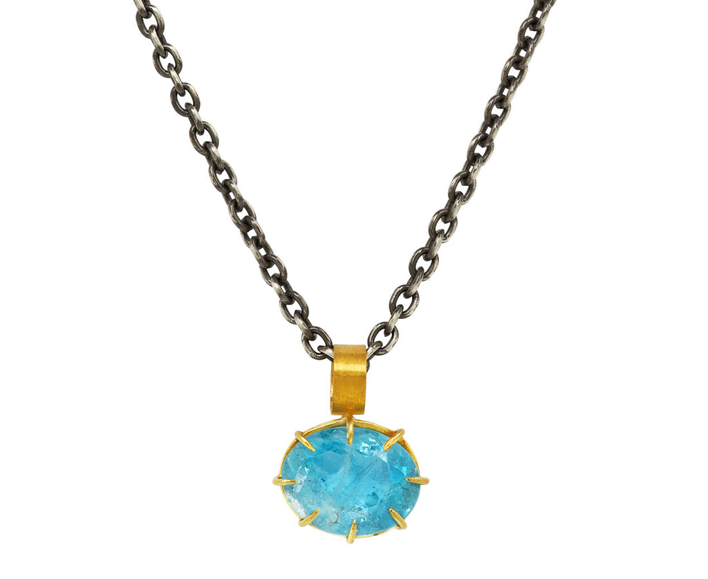 Thin Oxidized Sterling Silver Chain Necklace - TWISTonline 