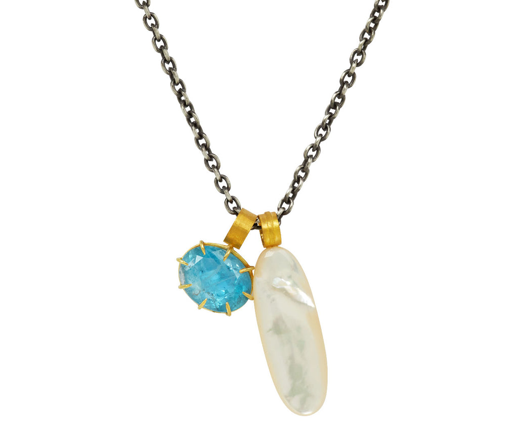 Long Thin Oxidized Sterling Silver Chain Necklace - TWISTonline 