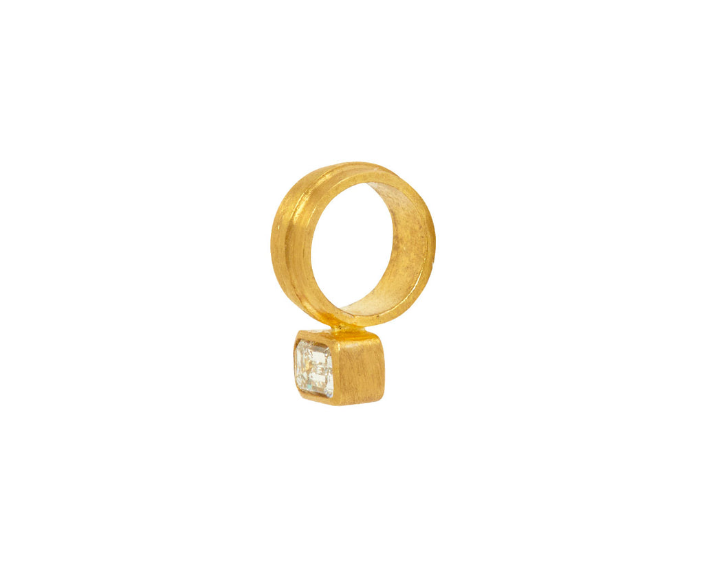 Emerald Cut Diamond Pendant ONLY - TWISTonline 