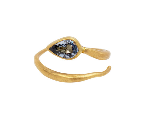 Blue Sapphire Wrap Ring