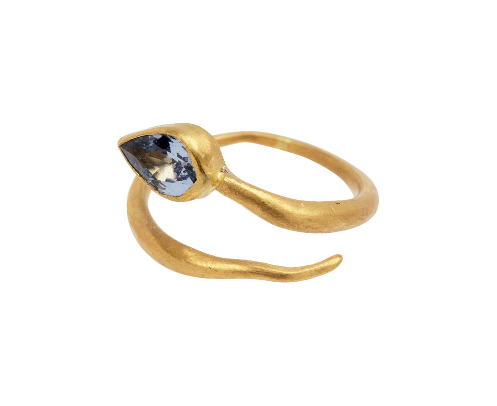 Blue Sapphire Wrap Ring
