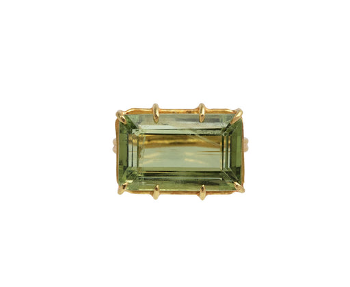 Green Beryl Ring