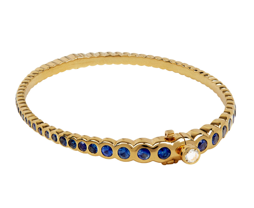 Blue Sapphire Bubble Bracelet