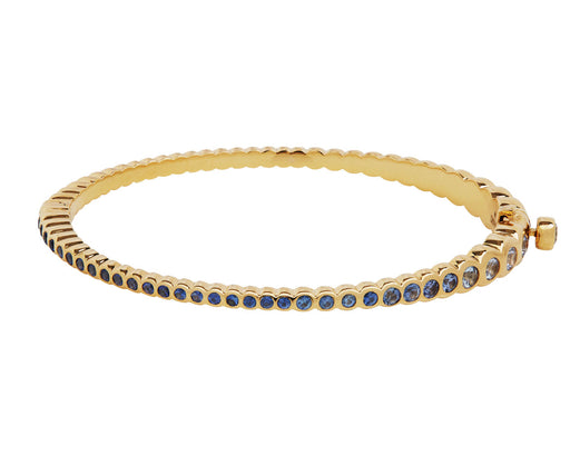 Ombre Blue Sapphire Bubble Bracelet
