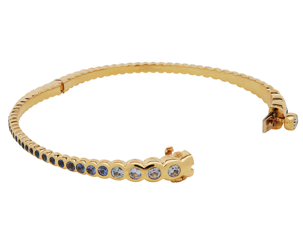 Ombre Blue Sapphire Bubble Bracelet