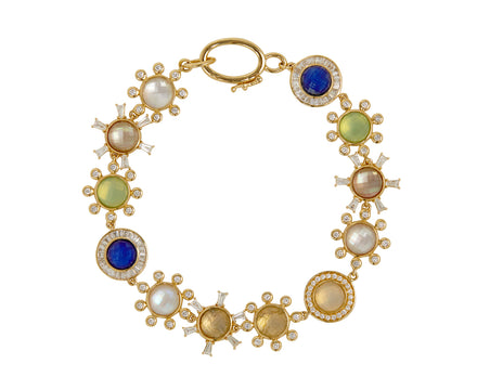 Multi Stone Galaxy Bracelet
