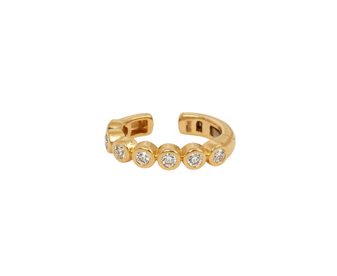 Diamond Bubble Ear Cuff - TWISTonline 
