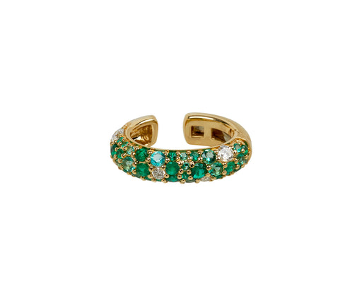 Emerald Tidepool Ear Cuff