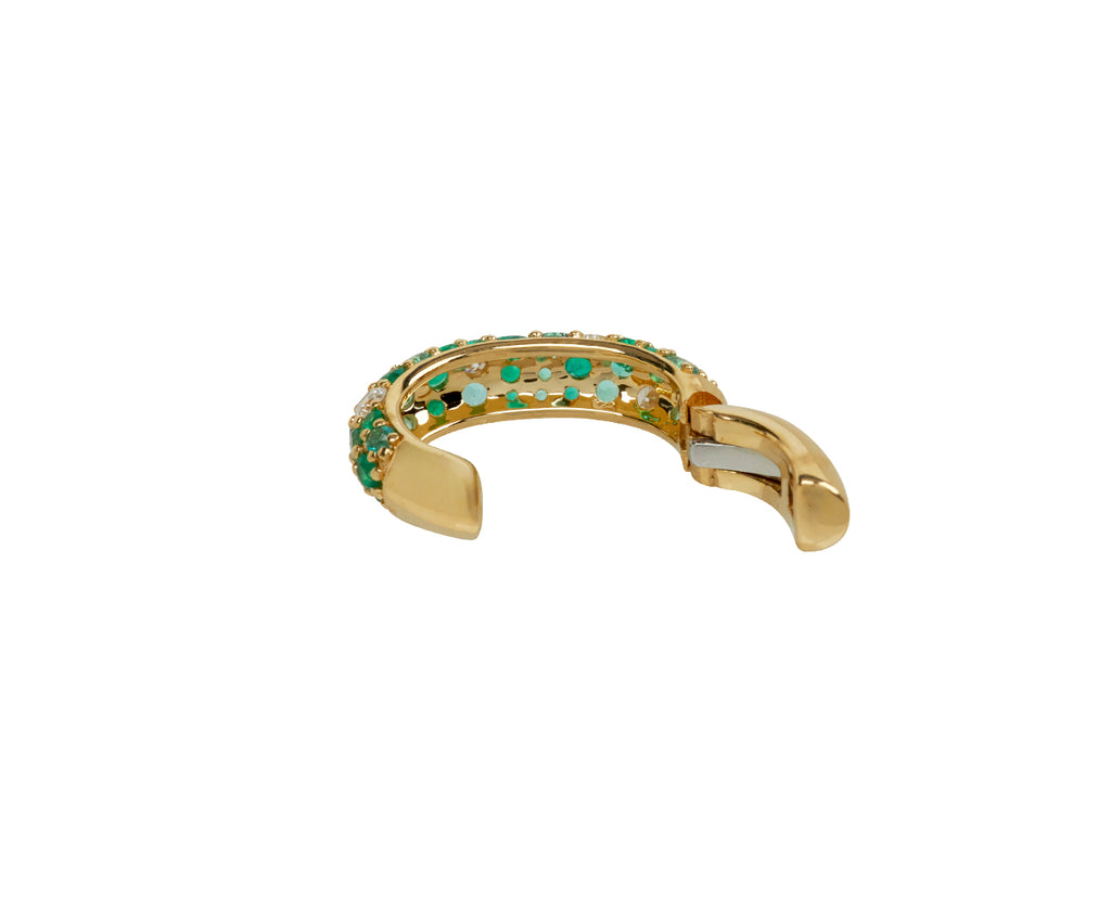 Emerald Tidepool Ear Cuff