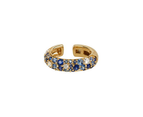 Sapphire Tidepool Ear Cuff