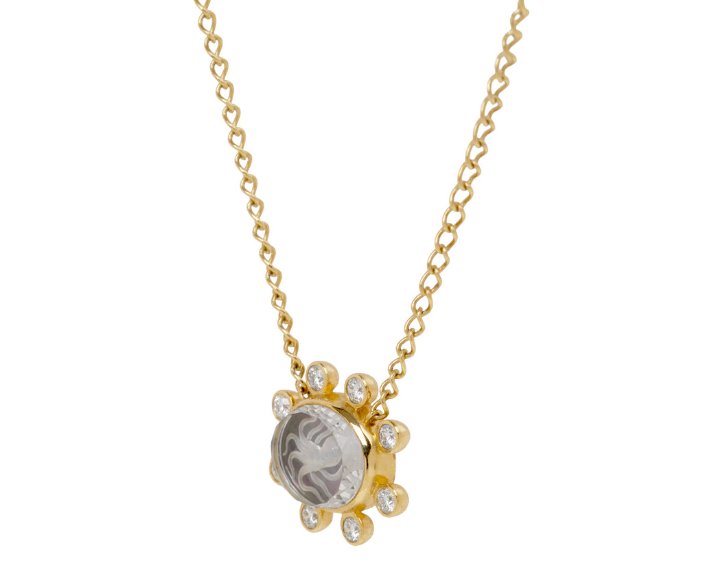 Diamond Small Octopus Caspian Necklace