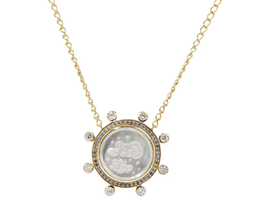 Large Caspian Cloud Necklace