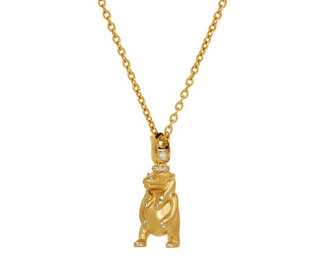Tiny Tawaret Pendant Necklace - TWISTonline 
