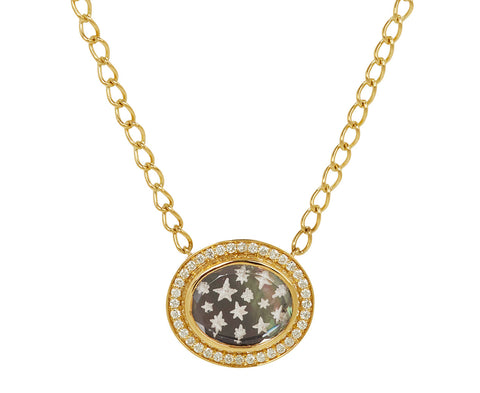 Pave Star Caspian Necklace - TWISTonline 