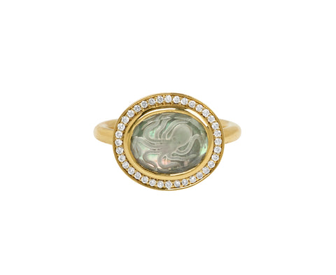 Small Octopus Caspian Ring