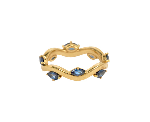 Marquise Sapphire Constellation Ring