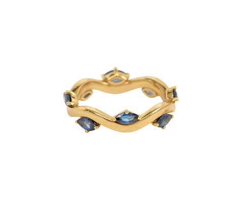 Marquise Sapphire Constellation Ring