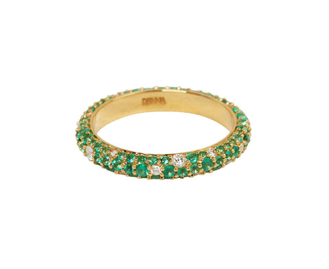 Thin Emerald Tidepool Ring - TWISTonline 