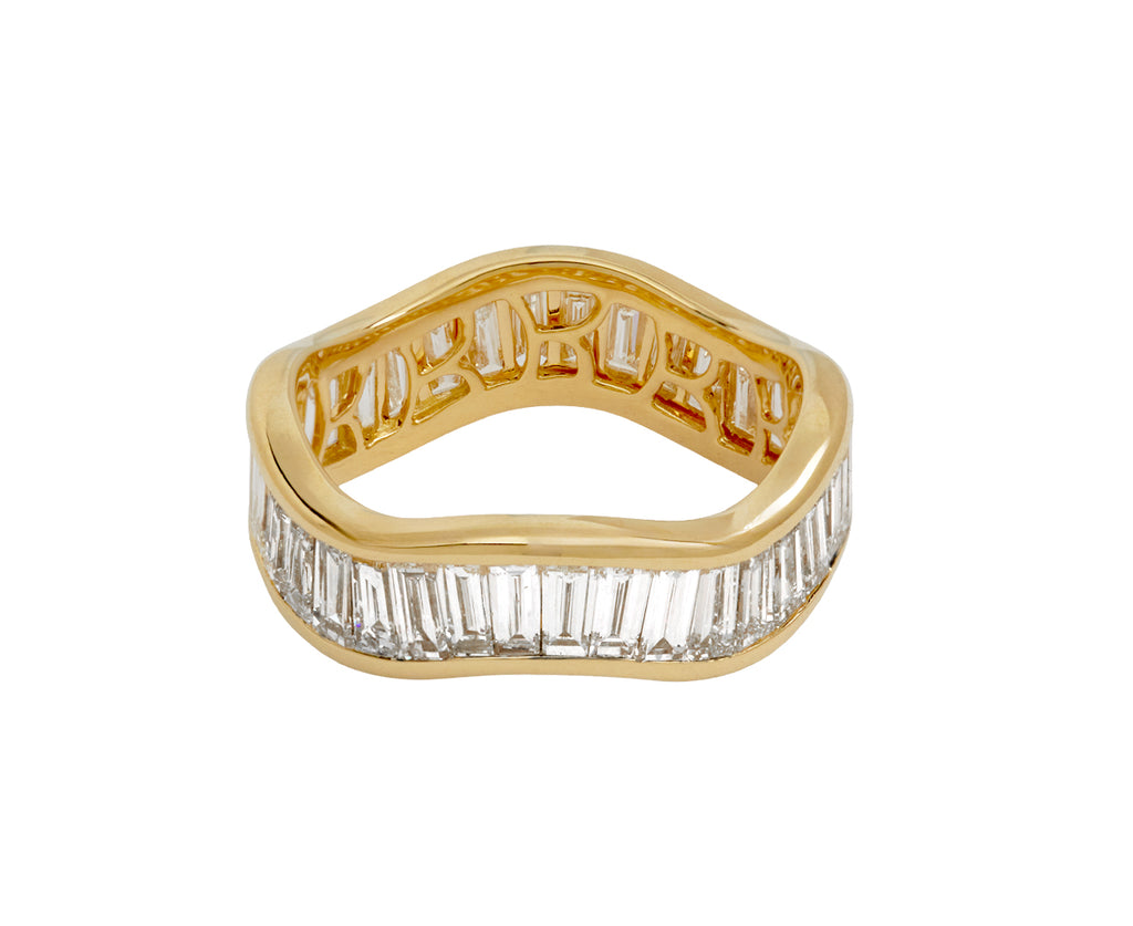 Waved Equator Ring