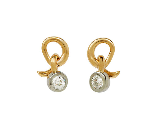 Diamond Vein Earrings