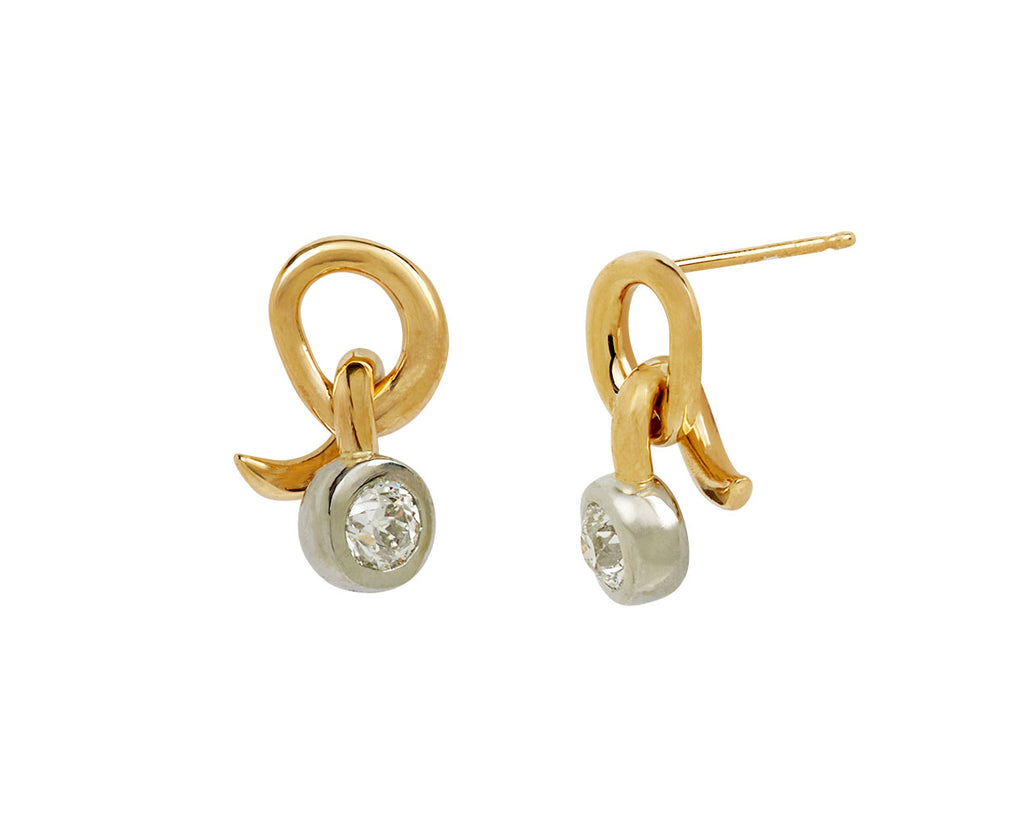 Diamond Vein Earrings