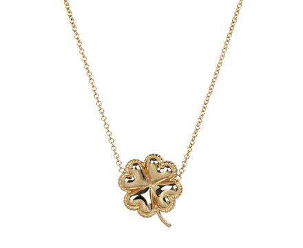 Petite Four Leaf Clover Necklace