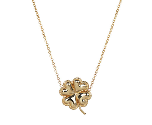 Petite Four Leaf Clover Necklace