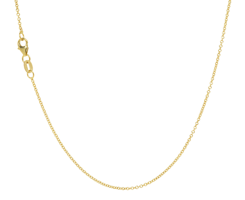 Lapis Midi Compass Sling Pendant Necklace