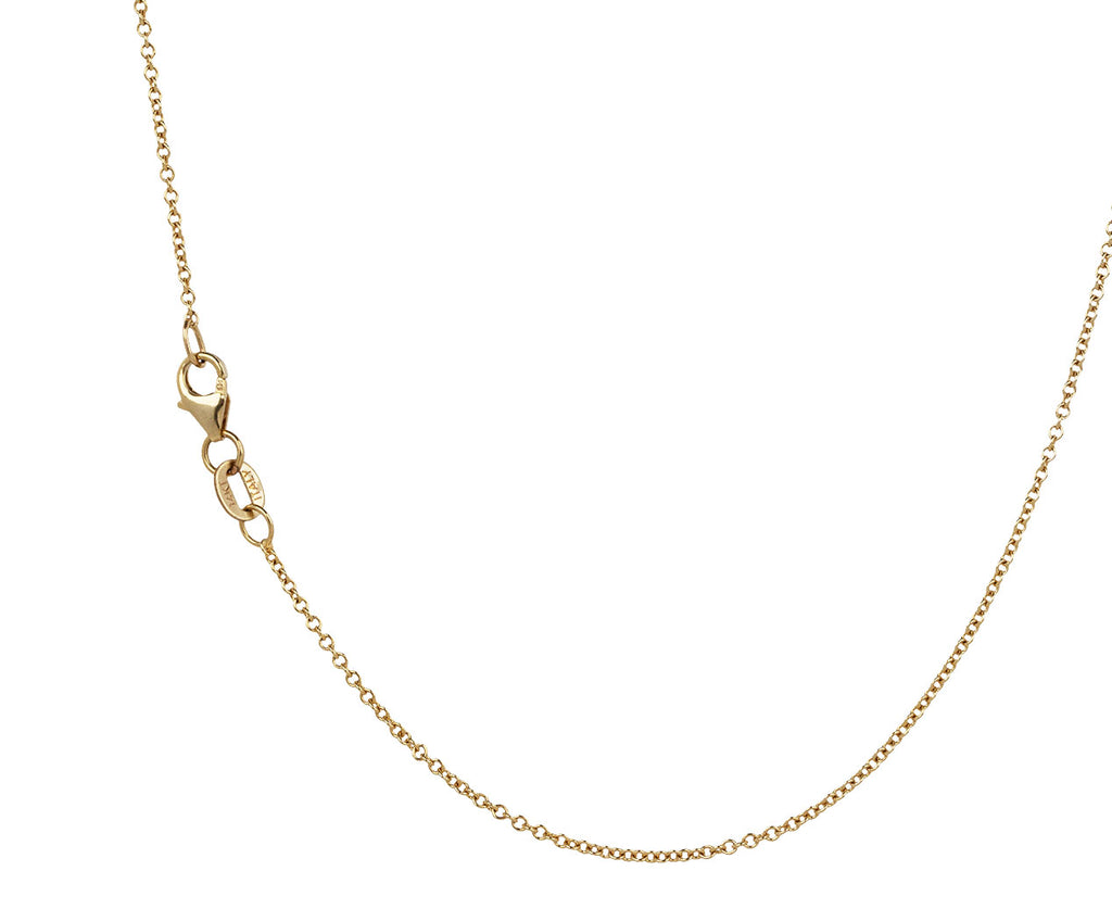 Blue Tone Signature Peace Sign Necklace