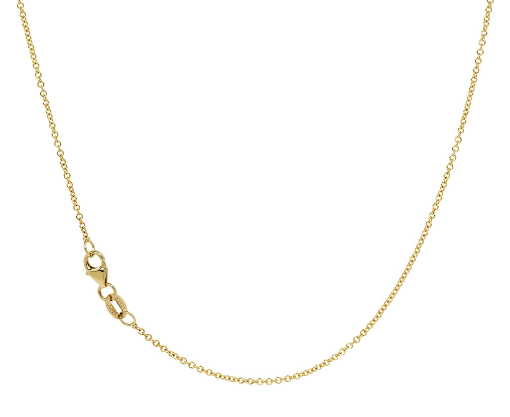 Petite Bonded Flower Pendant Necklace