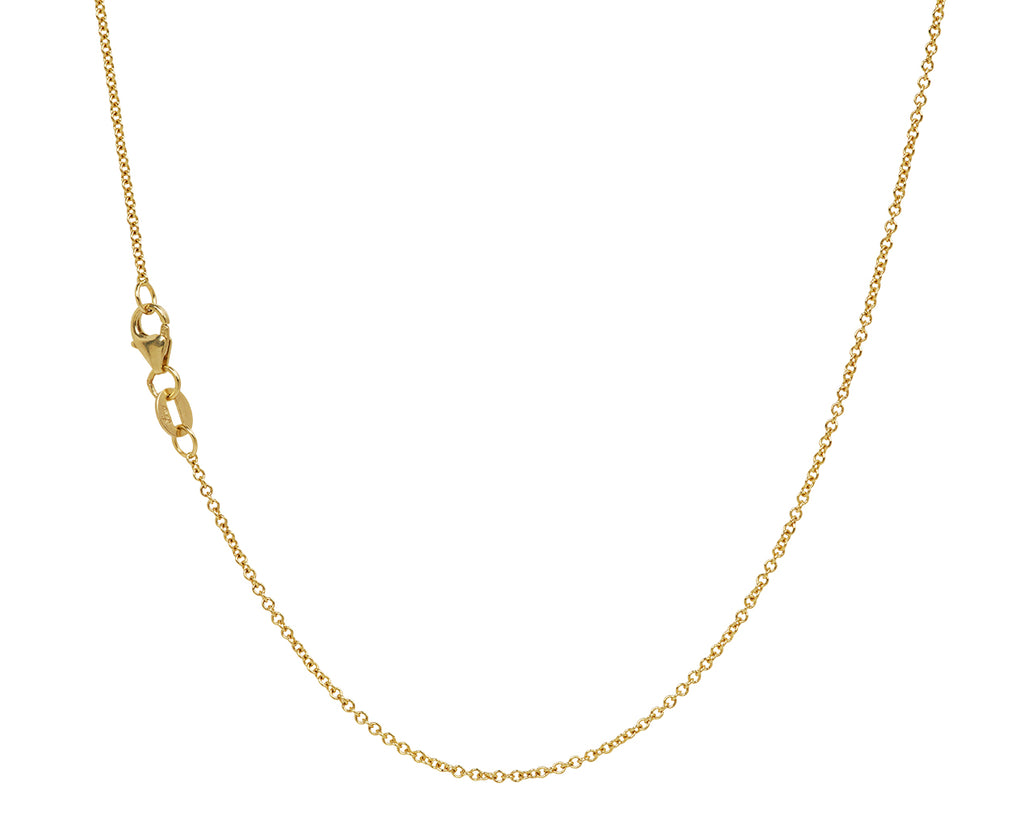 Petite Bonded Orange Flower Pendant Necklace - TWISTonline 