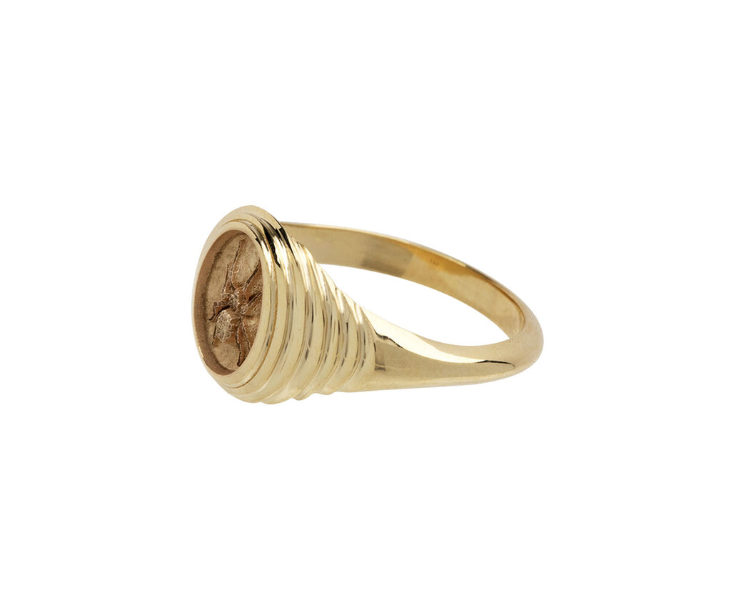 Tiered Spider Fantasy Signet Ring