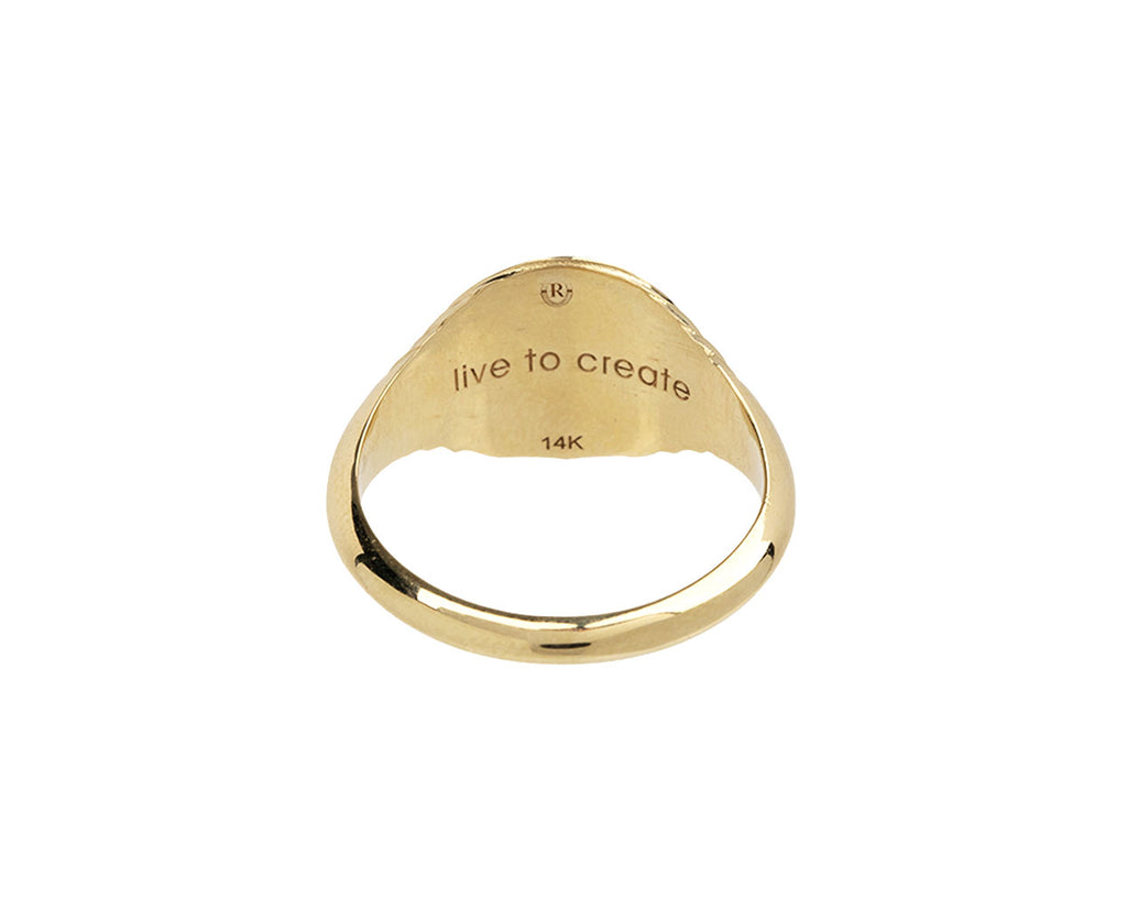 Tiered Spider Fantasy Signet Ring